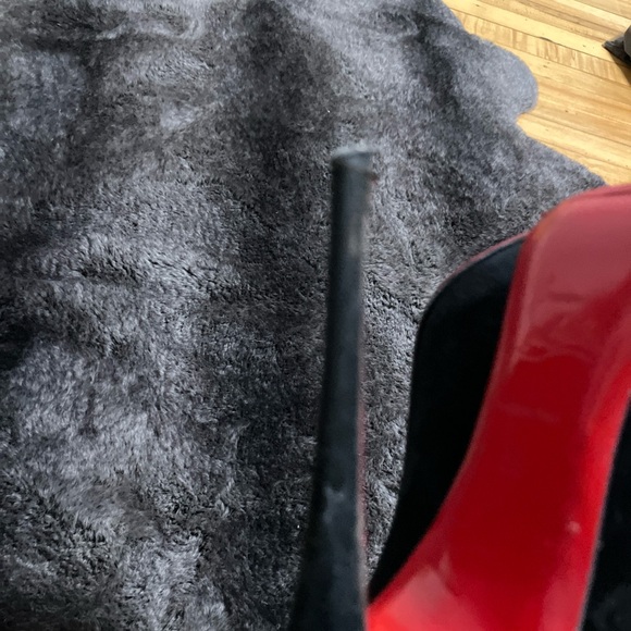 Christian Louboutin Black Suede Women's Boots - Picture 8 of 9